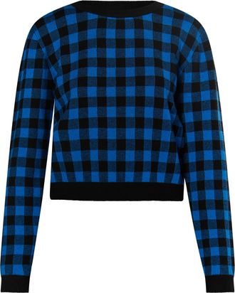 Mymo Gebreide trui Dames Zwart-Blauw