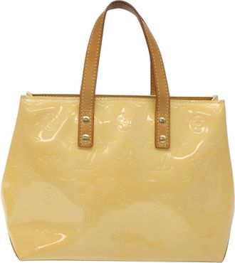 Louis Vuitton Reade Handbag Monogram Vernis Pink Patent_Leather Bag (Pre-Owned)