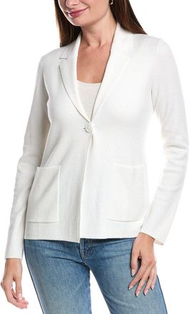 Forté Cashmere Cashmere-Blend Blazer