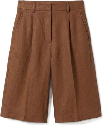 Max Mara Mujer, Pantalones cortos, Marr&oacute;n, Talla: S