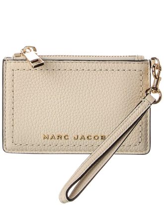 Marc Jacobs Top Zip Leather Wristlet