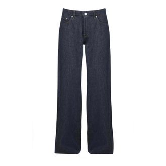 Department Five Wide Jeans, female, Blue, Size: W27 Pretender Wide-Leg Jeans