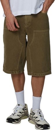 Good For Nothing Carpenter Denim Shorts. in Brown at Nordstrom, Size Xx-Large Uk