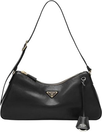 Prada Schoudertas - Dames - Schoudertassen - Zwart - ONE Size - Tassen