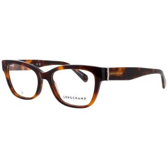 Longchamp Ladies Tortoise Oval Eyeglass Frames Lo2713