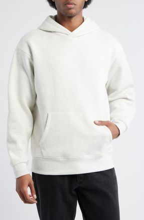 BP. Fleece Hoodie in Grey Jet Heather at Nordstrom, Size Xx-Large