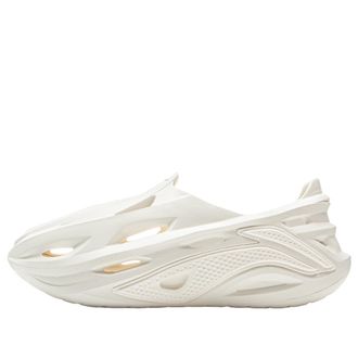 Li-Ning Bad Five Dunker Croc Courtside Slides Standard White ABTV005-3