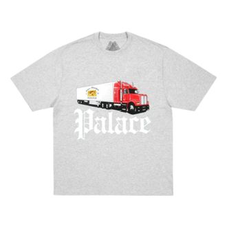 Palace Truck Off T-Shirt Grey Marl P30TS414