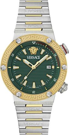 Versace Mens Greca Logo Diver Watch