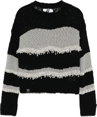 Izzue Top in maglia - Nero