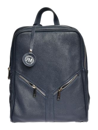 Roberta M BLAUW Rundleer Tas