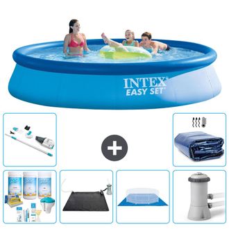 Intex Piscina Easy Set Redonda - 396x84 Cm - 7-piezas S20179