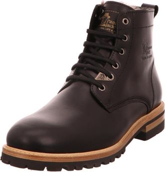 Panama Jack Womens Panama 03 Combat Boot, Black, 6 UK