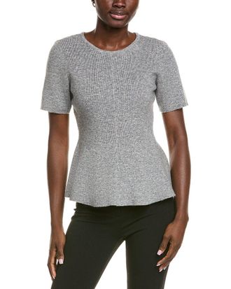 endless rose Peplum Wool-Blend Sweater