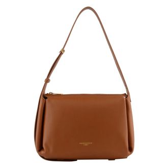 Pourchet Dames, Tassen, Bruin, Maat: ONE Size Leer