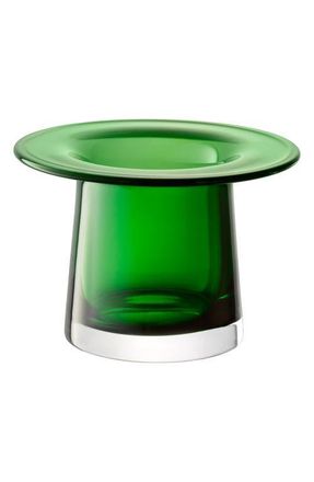 LSA Victoria Glass Lantern/Vase in Green at Nordstrom