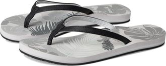 Sanuk Yoga Joy II Tropics Womens Sandals Black : 10 B - Medium, Leather/Rubber