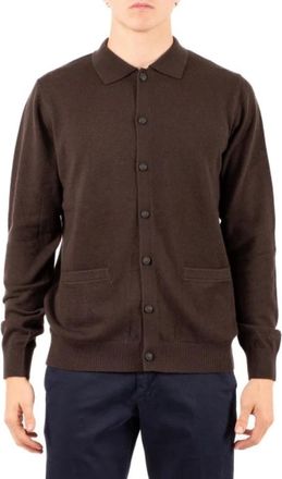 Saint Barth Blouson - Heren - Vesten - Bruin - S - Truien & Vesten