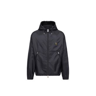 Moncler Moncler Hooded Windbreaker, Men, Blue, Size: 1