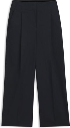 BOSS Relaxed-fit culottes in stretch cotton