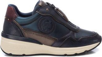 Xti Carmela Collection Womens Leather Casual Sneakers By Xti