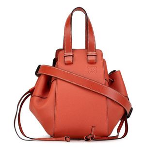 Loewe Pre-owned Loewe Small Leather Hammock Satchel Ladies 61925