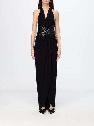 Andamane Nerissa Long Halterneck Jersey Sheath Dress