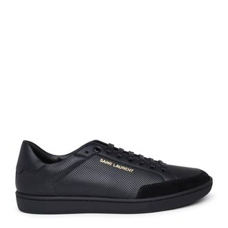 Saint Laurent Mens Court Classic Low Top Sneakers, Brand Size 40 ( US Size 7 )