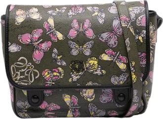 Loewe Pre-owned Cross Body Bags, female, Multicolor, Size: ONE SIZE Pre-owned Leather Shoulder Bag