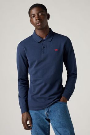 Levi's Polo Housemark Slim a manica corta - Uomo - 2XL - Blu / Naval Academy