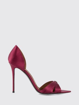 Giuseppe Zanotti Sandali mules Lumiere in raso con strass e tacco a spillo