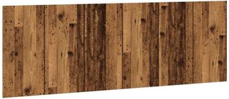 vidaXL Cabecero De Pared Madera Ingenier&iacute;a Envejecida 240x1,5x80 Cm Vidaxl