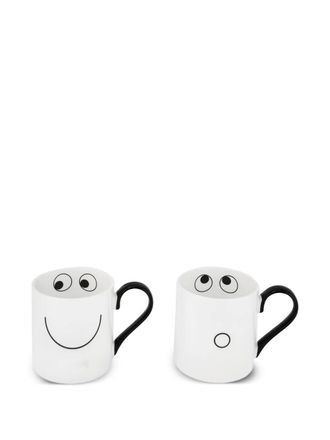 Anya Hindmarch Set tazze Eyes (11cm x 8,5cm x 7,5cm) - Bianco