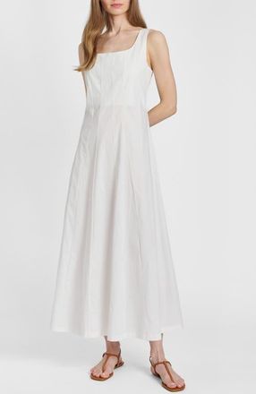 Santorelli Pagina Sleeveless Maxi Dress in Ivory at Nordstrom, Size X-Small
