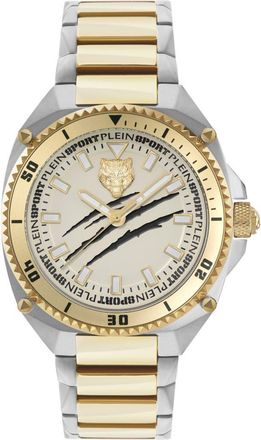Plein Sport Thunder Force Quartz Bracelet Watch, 47mm in Two Tone at Nordstrom Rack