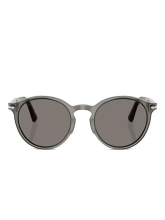 Persol Zonnebril met rond montuur - Grijs