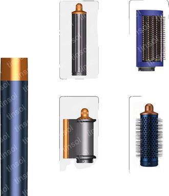 OEM Secador De Pelo, Dise&ntilde;o Multifuncional, Alto Rendimiento, 4 En 1 - Blue Treasure, Enchufe Europeo De 220v-240v