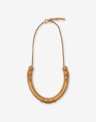 Moschino Metal necklace - Gold