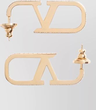 Valentino Garavani crystal embellished earrings