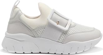 Bally Ladies White Brinelle Sneakers