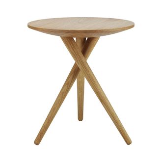 Thonet 1025 Beistelltisch, Eiche ge&ouml;lt