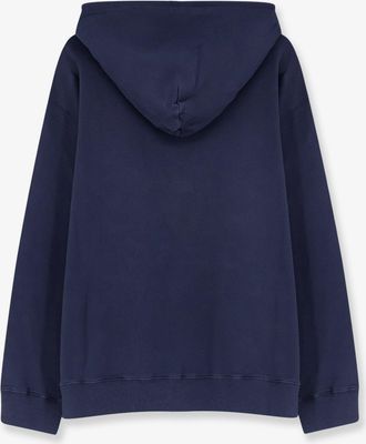 Maison Margiela Mens Sweatshirt Organic Cotton Blue Sweatshirts Sweater