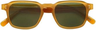 Retro Superfuture Luce Sereno Zonnebril - Heren - Accessoires - Geel - Maat: 50 MM