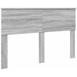 vidaXL Cabecero Gris Sonoma 150 Cm Madera Contrachapada Vidaxl