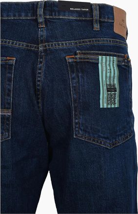 Paul Smith Mens PAUL SMITH RELAXED TAPER FIT JEANS DENIM - Blue - Size: 36/32