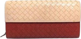 Bottega Veneta Pre-owned Wallets, female, Multicolor, Size: ONE SIZE Pre-owned Leather Wallet