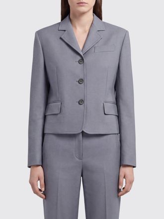 Marni Blazer corto monopetto in poliestere con rever