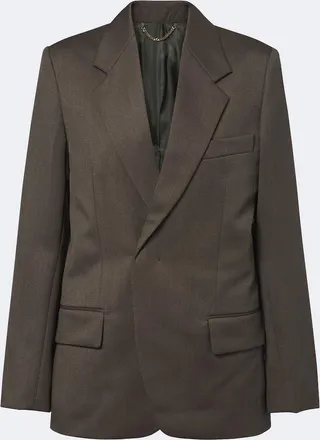 Victoria Beckham Virgin wool twill blazer