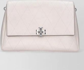 Tory Burch leather clutch bag
