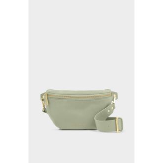 Katie Loxton Nylon-Luxe Belt Bag in Matcha at Nordstrom